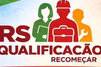 Programa RS QUALIFICAÇÃO RECOMEÇAR!